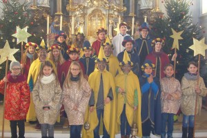 Die Wiesenbacher Sternsinger 2018